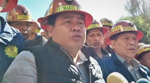 Fecmabol acusa a Fencomin de iniciar una "guerra", no temen movilizar hasta 2 mil mineros