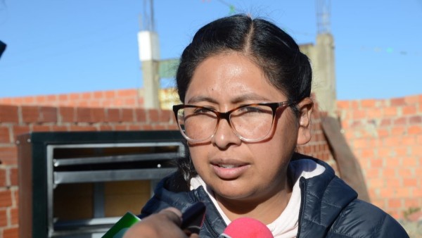 Eva Copa, alcaldesa de El Alto. Foto: Facebook Alcaldía alteña.