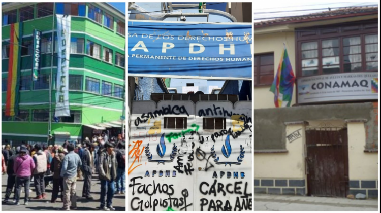 Desde 2011, el MAS tomó y dividió una veintena de organizaciones sociales, cívicas y entes colegiados