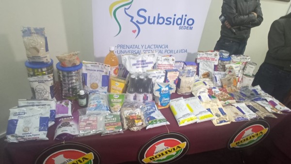Algunos de los productos del nuevo paquete que se entregará en agosto. Foto: ANF.