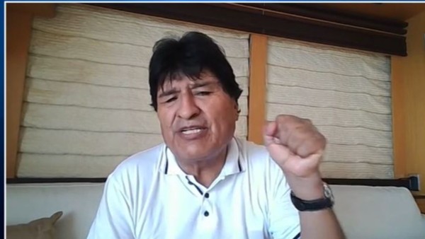 Expresidente Evo Morales. Foto: Captura video