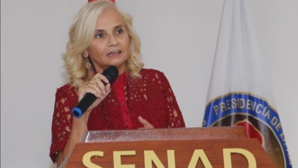 La ministra de la Secretaría Nacional Antidrogas (Senad), Zully Rolón