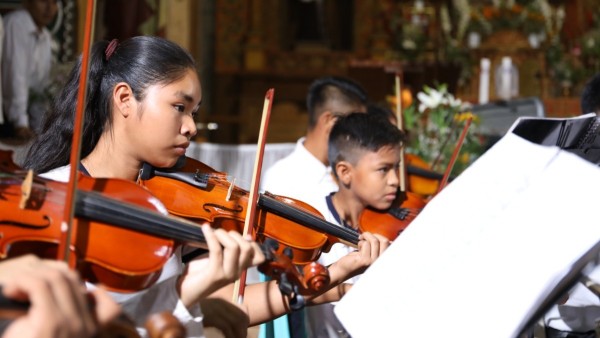 La Orquesta de Santa Ana de Velasco Foto: Cortesía