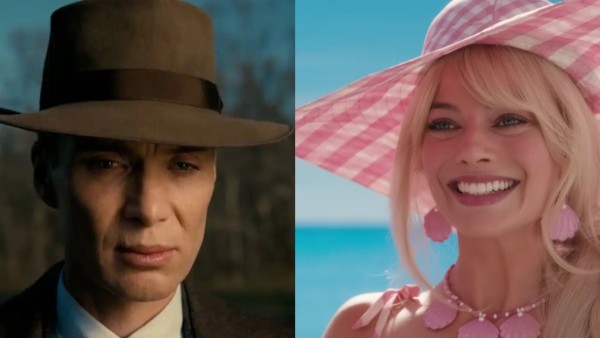 Los personajes protagonistas de las películas  Oppenheimer y Barbie.  Foto: WARNER BROS./ UNIVERSAL PICTURES