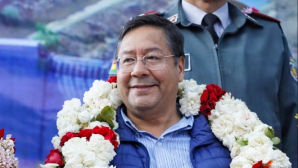 Luis Arce, presidente de Bolivia. Foto: Twitter Luis Arce
