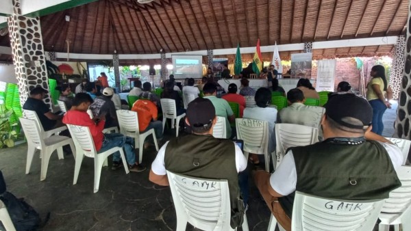 Trabajo en comisiones donde se comparten experiencias. Foto: A NF