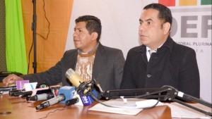 Evo Morales culpa a dos vocales del TSE de intentar boicotear el congreso del MAS