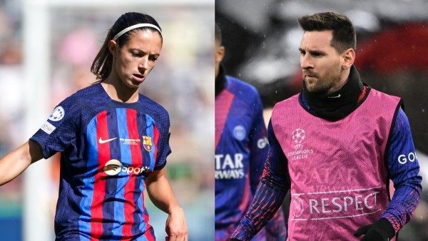 Aitana Bonmatí y Leo Messi, favoritos para llevarse el premio a Jugadora y Jugador del Año de la UEFA.    Foto: JORIS VERWIJST / PETER KNEFFEL