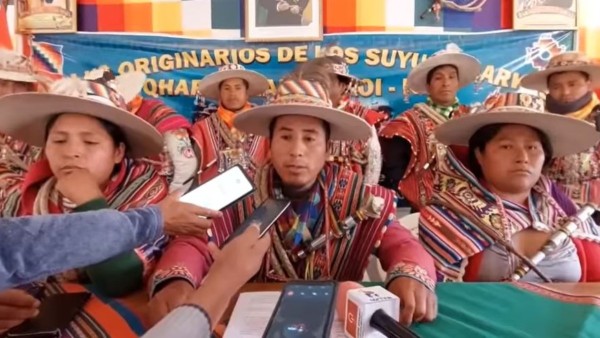 Ayllus Guerreros del Norte de Potosí. Foto: Captura video