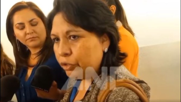 Contralora general del Estado interina, Nora Mamani. Foto: ANF