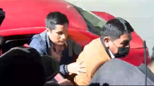 El gobernador de Potosí, Jhonny Mamani. Foto: Captura