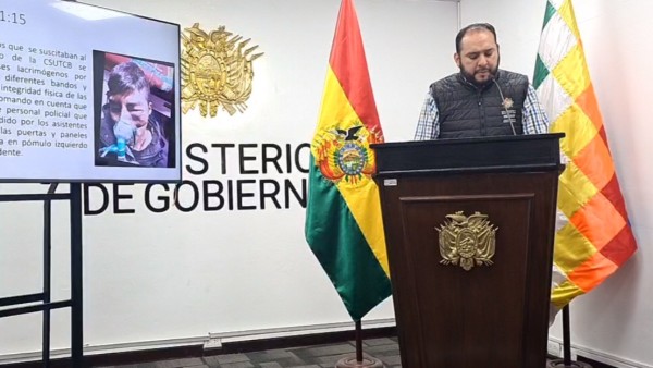 El viceministro Roberto Ríos. Foto: Captura