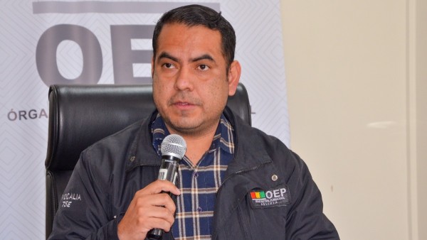 Francisco Vargas, vicepresidente del TSE. Foto: ABI