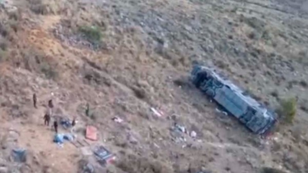 Imagen del accidente Foto: RRSS