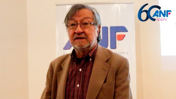 Juan Carlos Salazar, uno de los primeros periodistas de la ANF.