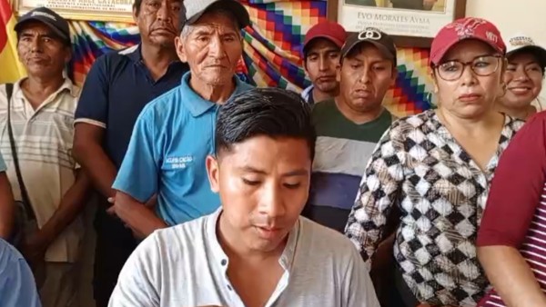 Miembros de la Fepay. Foto: Captura video