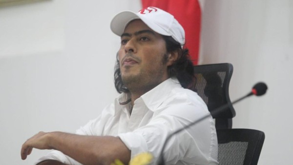 Nicolás Petro, el hijo mayor del presidente colombiano, Gustavo Petro.