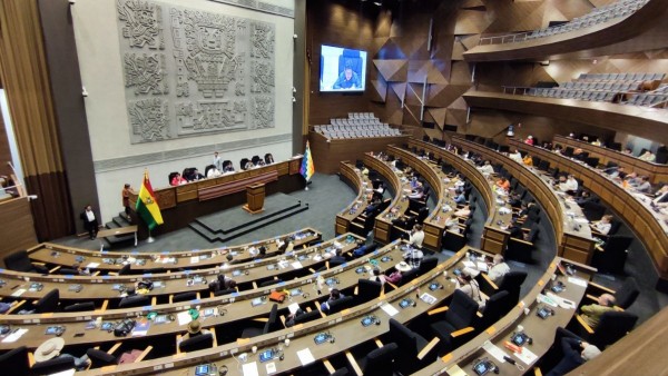 Sesión de la Asamblea Legislativa. Foto: Legislativo