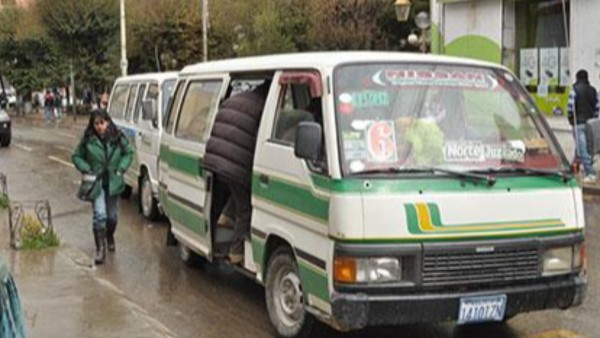 Transporte público en Oruro