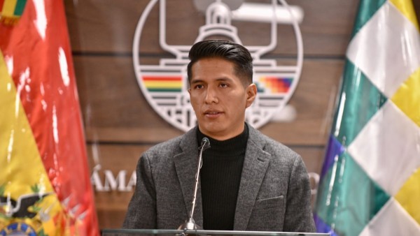 Andrónico Rodríguez, presidente de la Cámara de Senadores. Foto: Prensa Senado.