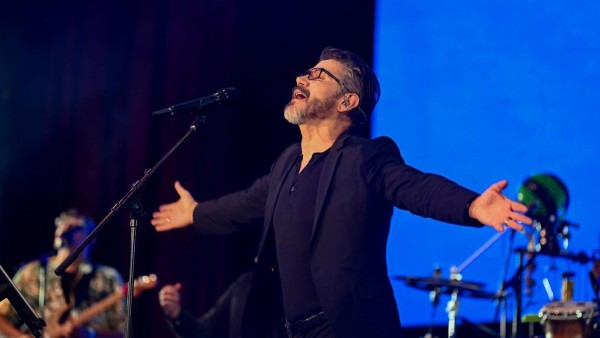 El cantante, durante una actuación en 2022. Foto: RRSS