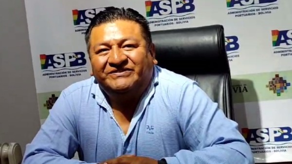 El gerente de la ASP-B, Dante Justiniano. Foto: ANF