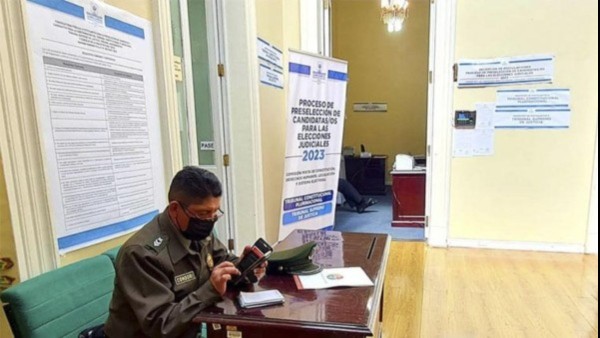 Elo proceso de las elecciones judiciales están paralizadas desde abril. Foto: Internet