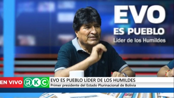 Expresidente Evo Morales. Foto: Captura de video