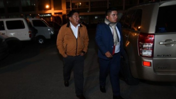Gobernador titular de Potosí, Jhonny Mamani. Foto: RRSS