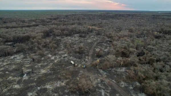 Imagen referencial de las consecuencias de incendios