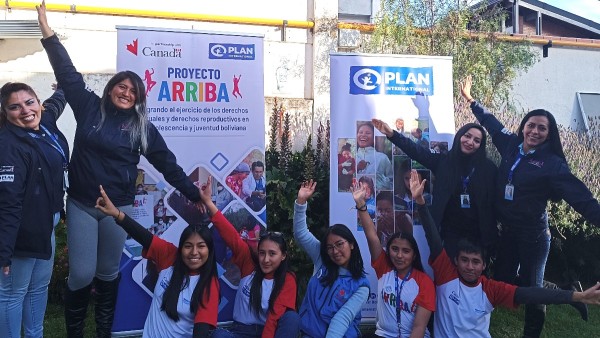 Participantes del proyecto. Foto: Plan International