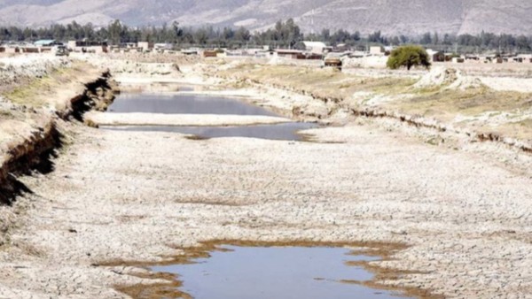 Una región de Cochabamba afectada por la sequía. Foto: Opinión