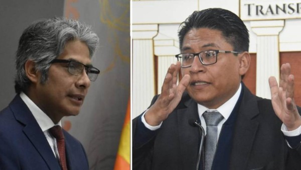 Wilfredo Chávez e Iván Lima.