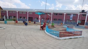 Inmediaciones del colegio Fernando Bravo Fe y Alegría de El Alto.