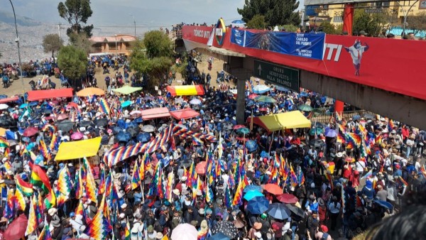 Cabildo arcista en El Alto. Foto: ANF