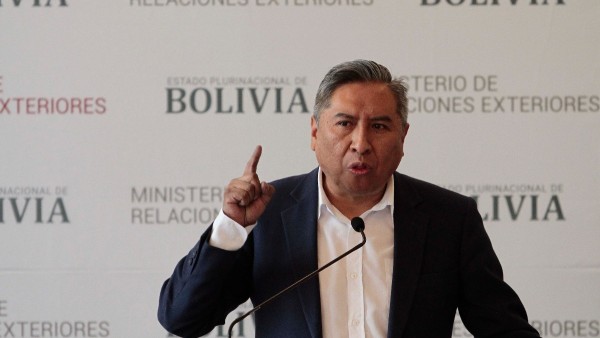 El canciller Rogelio Mayta. Foto: ABI