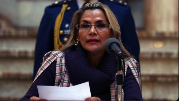 Expresidenta Jeanine Añez. Foto: Internet