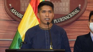 Andrónico Rodríguez, presidente del Senado.