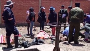 Cuatro personas mueren en planta de aguas servidas en Oruro, familiares denuncian negligencia