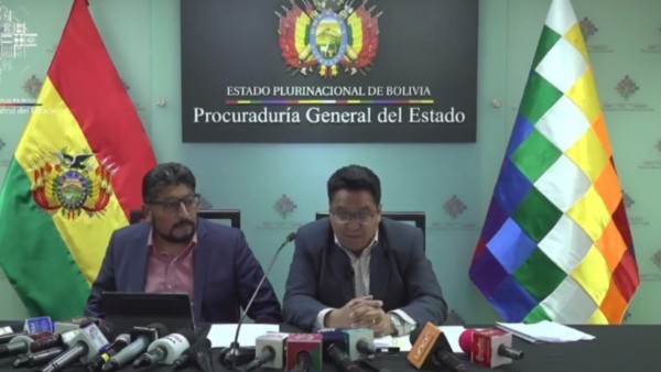 César Siles, procurador general del Estado.