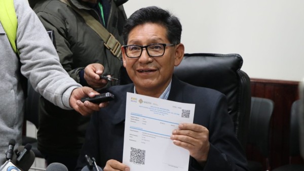 El ministro Edgar Pary. Foto: Ministerio de Educación