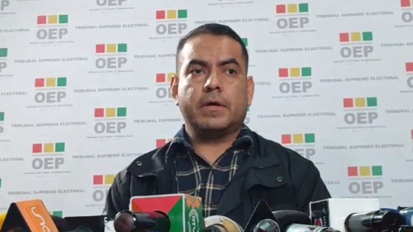 Francisco Vargas, presidente en ejercicio del TSE. Foto: ANF