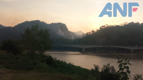 Los incendios continúan. Foto: ANF