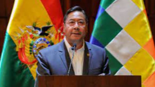 Luis Arce, presidente de Bolivia