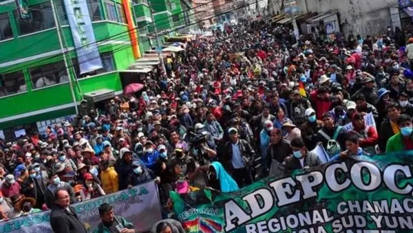 Marchas de Adepcoca. Foto archivo.