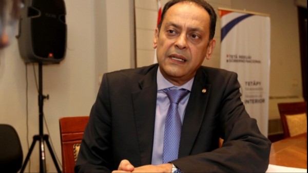 Ministro de Justicia de Paraguay, Ángel Barchini. Foto: Internet