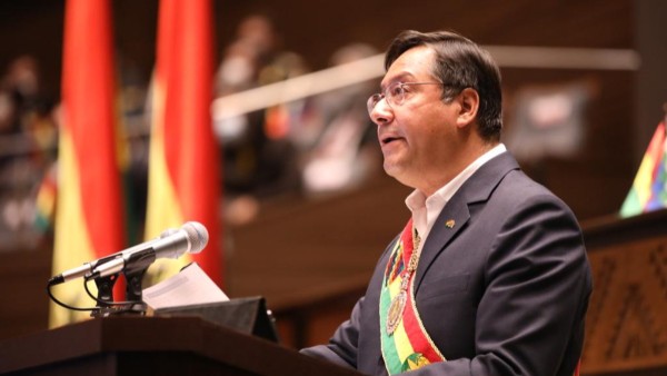 Presidente Luis Arce. Foto: Internet