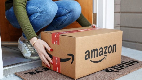Un paquete de Amazon.
