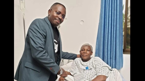 Una mujer ugandesa de 70 años da a luz a gemelos en un hospital de Kampala, Uganda.  Foto: WOMEN'S HOSPITAL INTERNATIONAL AND FERTILITY CENTR