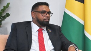 El presidente de Guyana, Irfaan Ali.